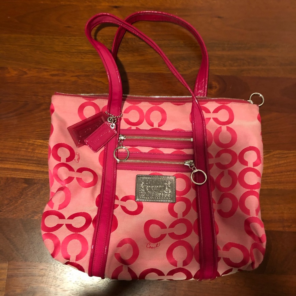 Pink Coach Bag